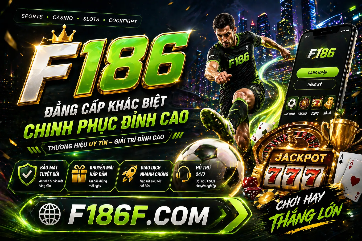 Hình ảnh chính về Slot Games và Jackpot tại dola88 nổ hũ